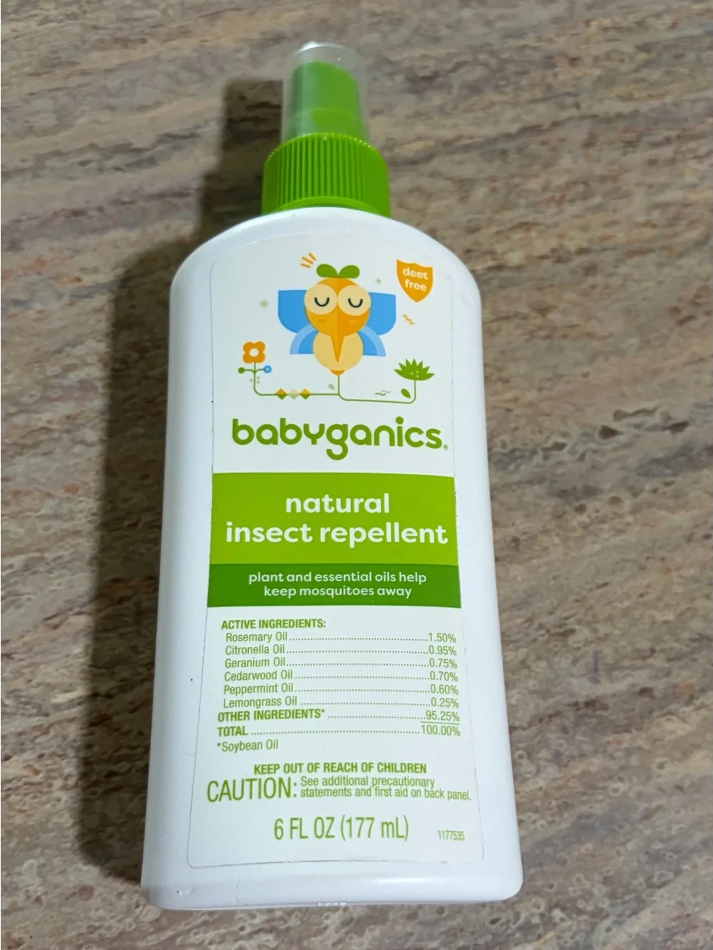 Dr. Talbot's Kids Oral Care Set- 4-Stage Toothbrush System & Babyganic repellent
